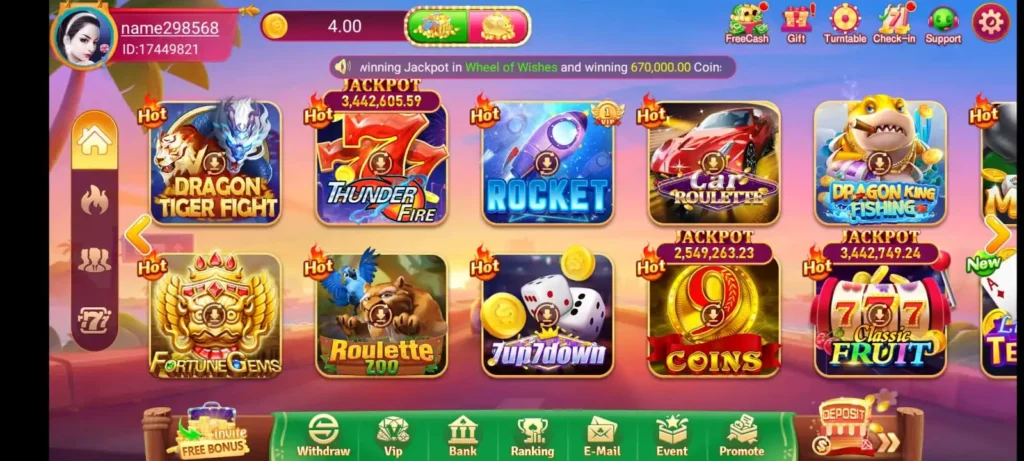 WA777 Game