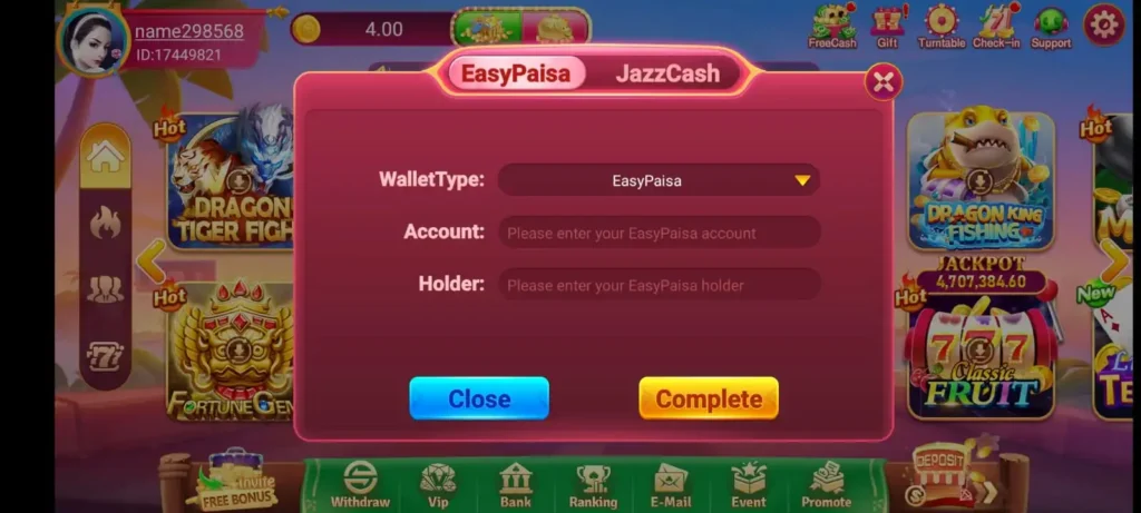 WA777 Game
